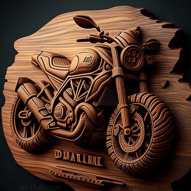 3D model Ducati Scrambler (STL)